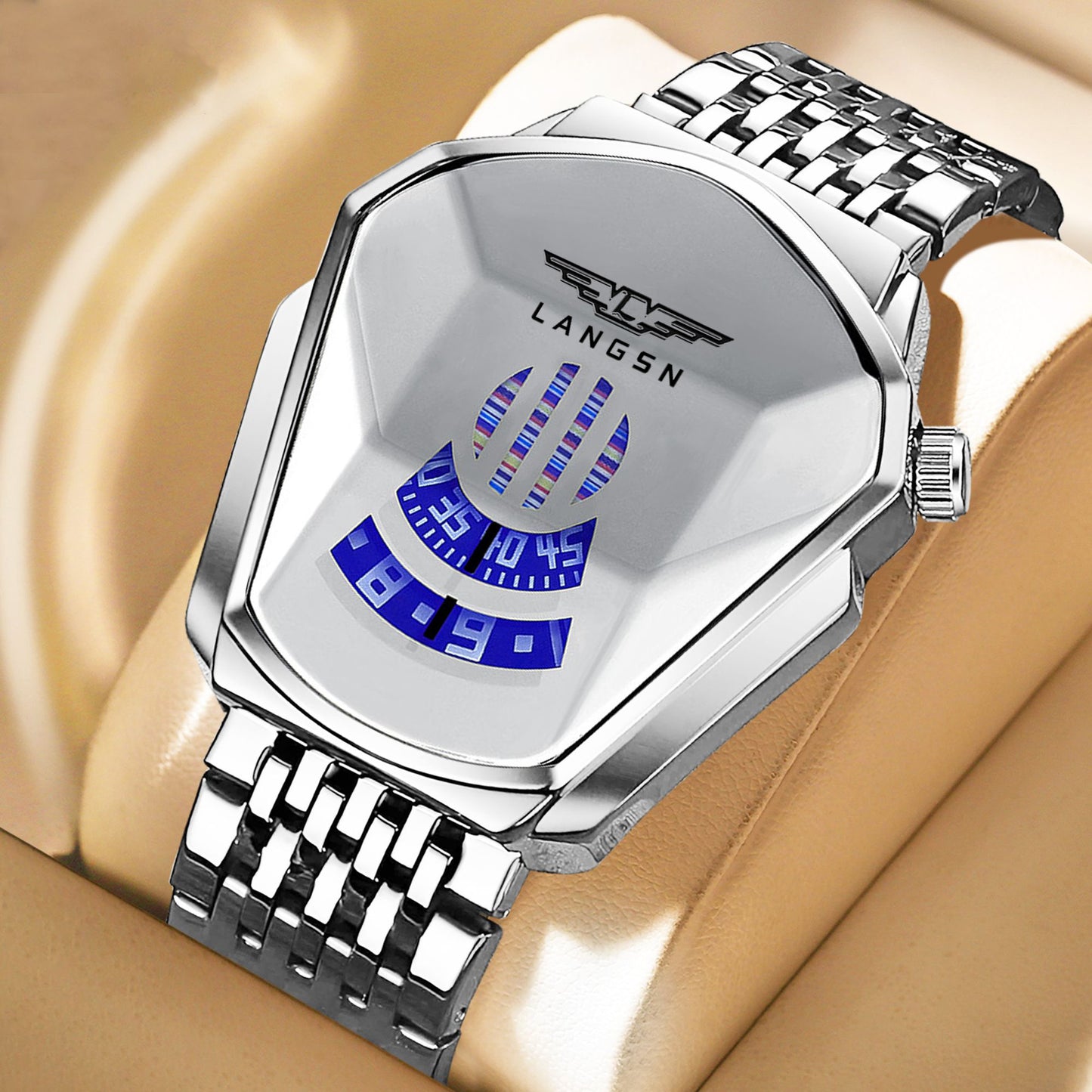 Futuristic Style Mens Watch