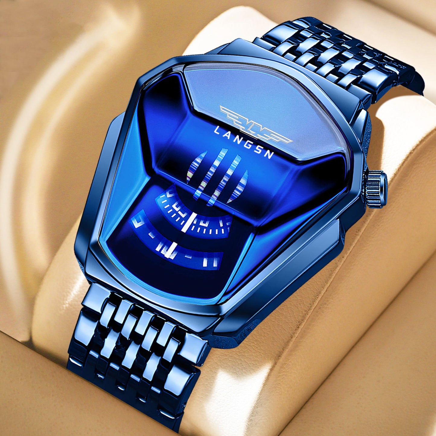 Futuristic Style Mens Watch