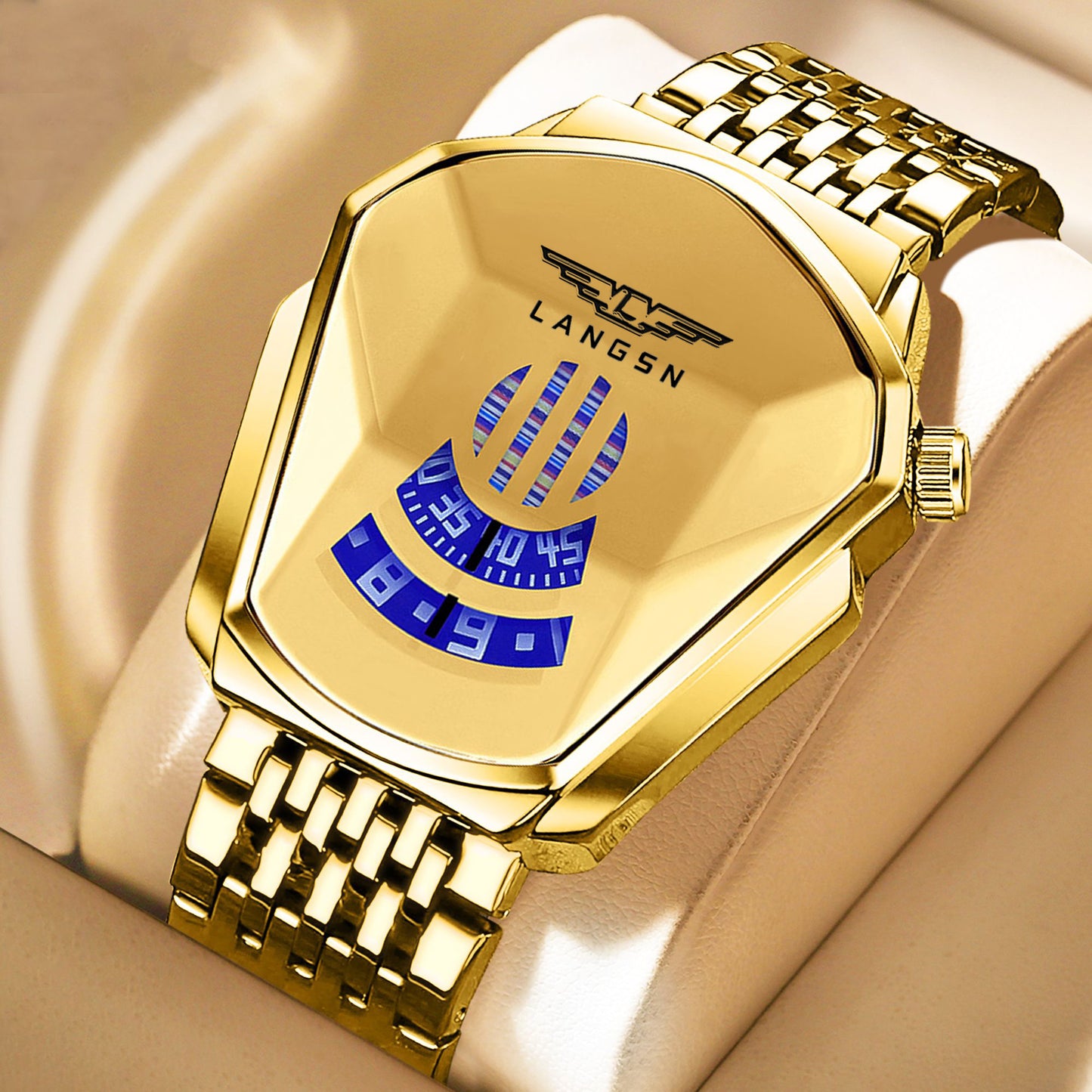 Futuristic Style Mens Watch
