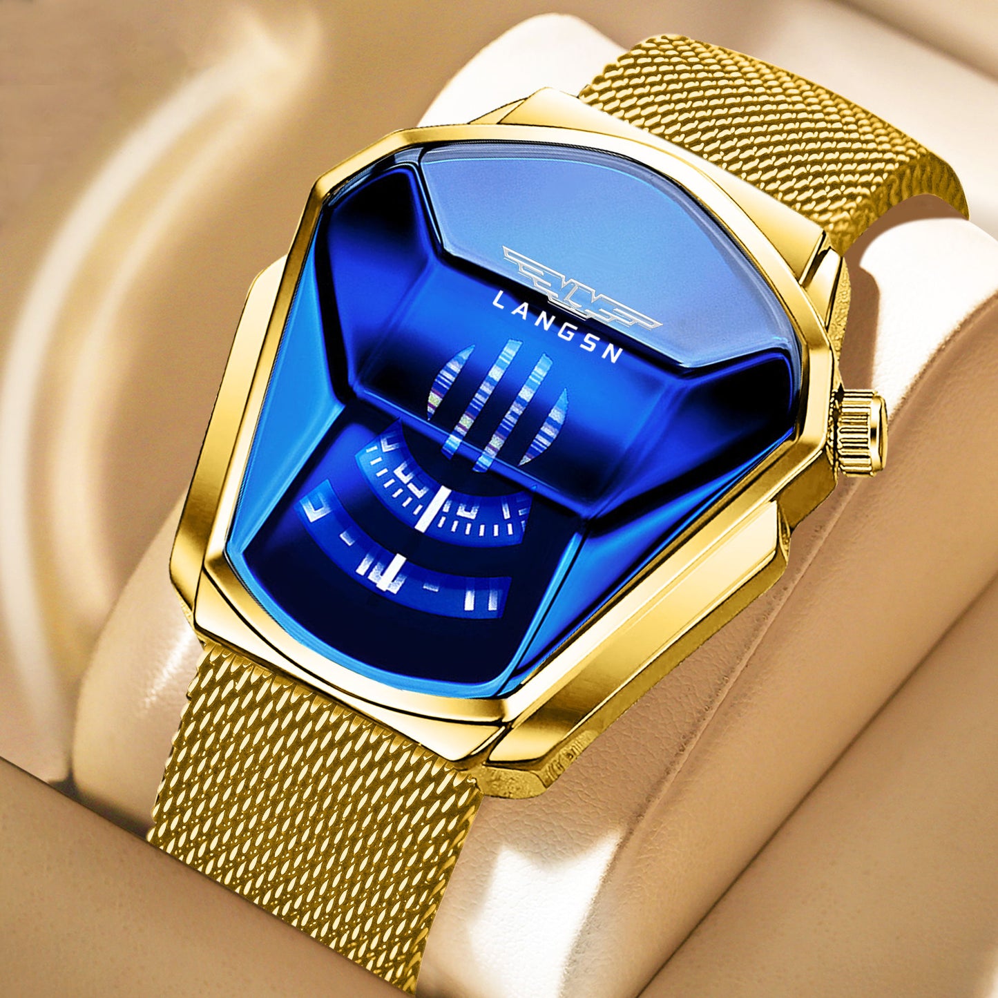 Futuristic Style Mens Watch